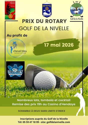 TOURNOI DE GOLF : PRIX DU ROTARY