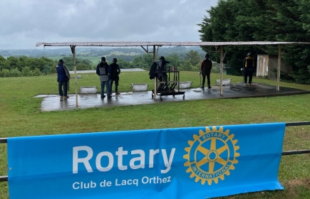 Le Rotary Club de Lacq-Orthez a organisé un Ball-Trap à Bastennes (40) ce dimanche 26 juin.
