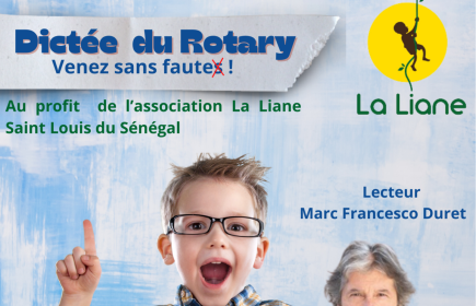 Dictée du Rotary le 16 mars 2024 à 14h30 - Salle du Tir au Vol à Arcachon
